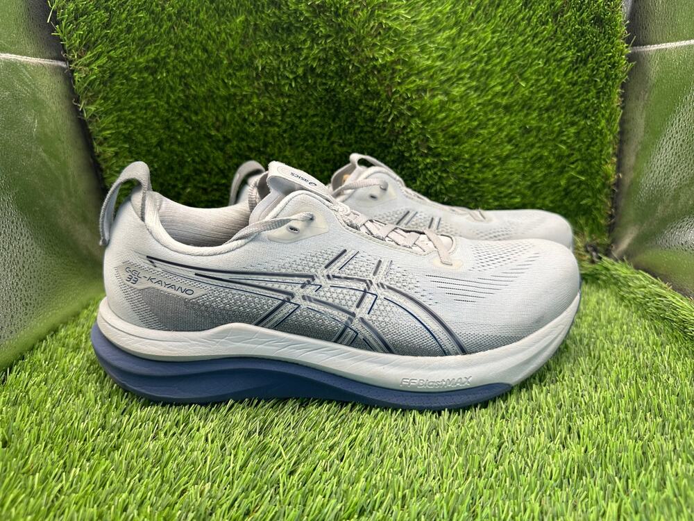 Asics Gel-Kayano 33 1011C227 Athletic Sneaker Men's 11 Gray Mesh Training Sports